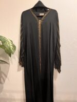 Black Beaded Abaya